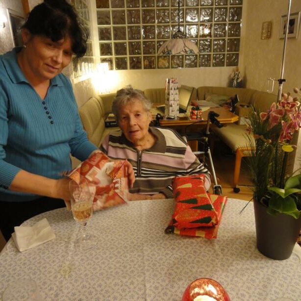 Hildegart R. mit 24 Std Betreuung