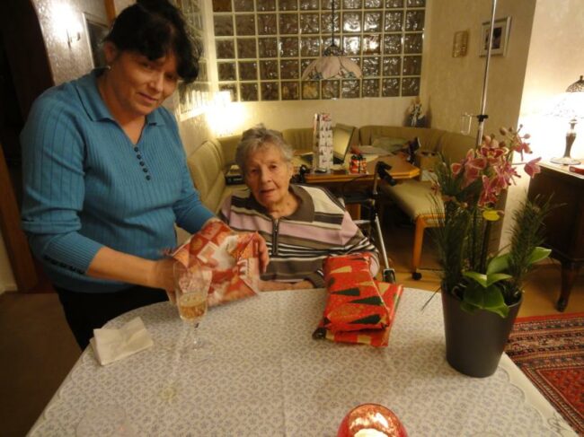 Hildegart R. mit 24 Std Betreuung