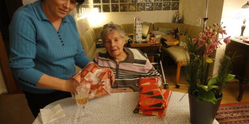 Hildegart R. mit 24 Std Betreuung